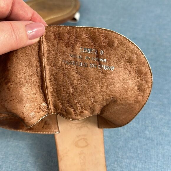 Jeffrey Campbell Seneca Embellished Studded Leather Sandals Size 8 - Picture 9 of 11